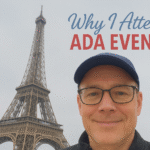 Why I Attend ADA Events by Michael Donohoe